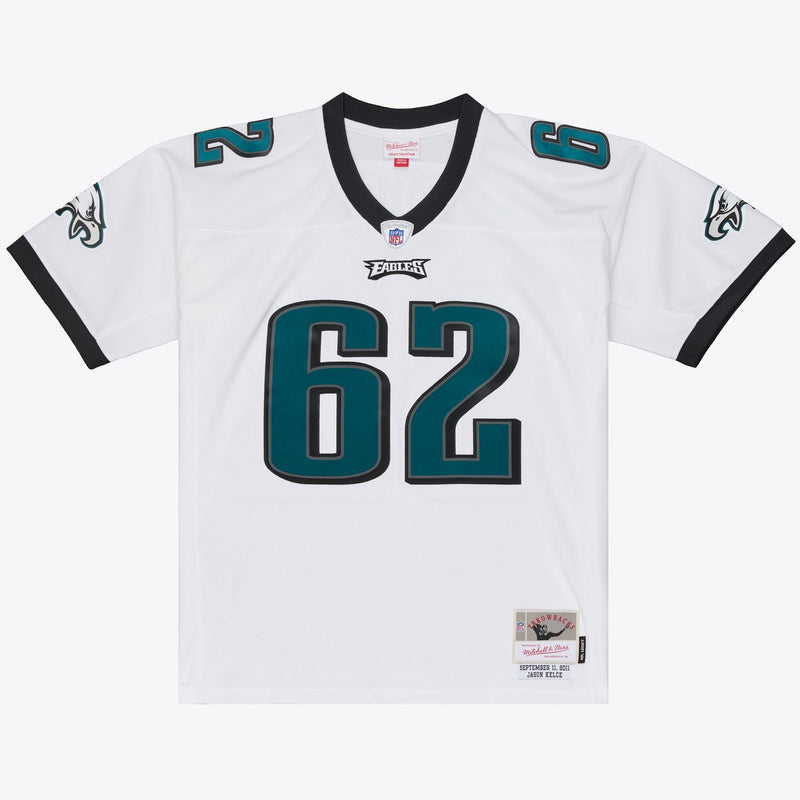 Mitchell & Ness Jason Kelce Philadelphia Eagles 2011 White Legacy Jersey