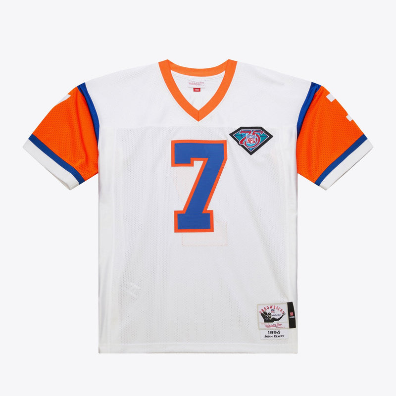 Mitchell & Ness John Elway Denver Broncos 1994 White Authentic Jersey