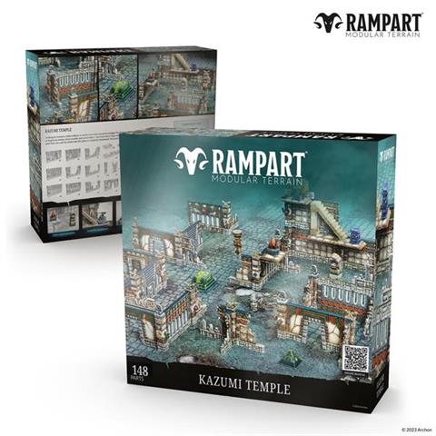 Rampart Kazumi Temple Modular Terrain Set