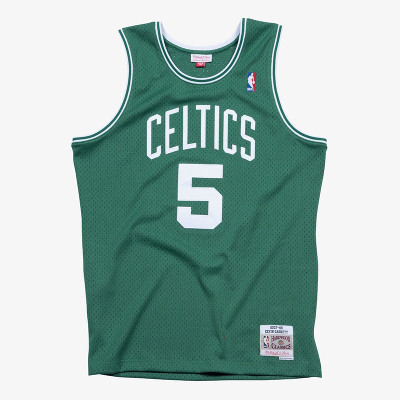 Mitchell & Ness Kevin Garnett Boston Celtics 2007-08 Kelly Green Swingman Player Jersey