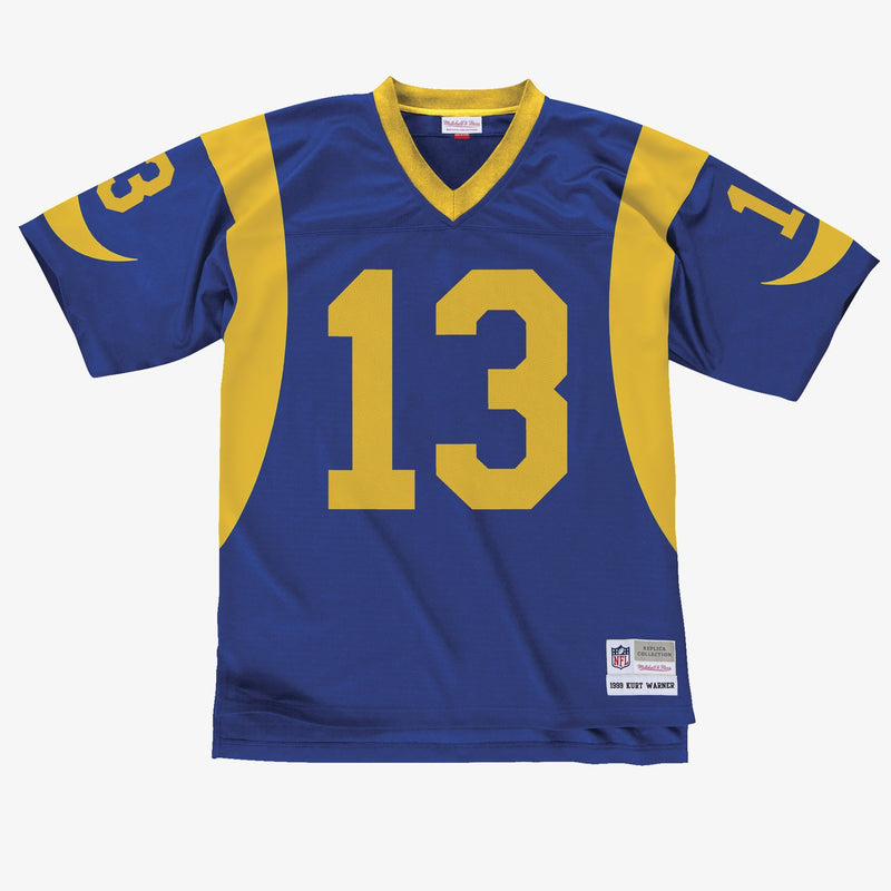 Mitchell & Ness Kurt Warner St. Louis Rams Royal 1999 Legacy Player Jersey