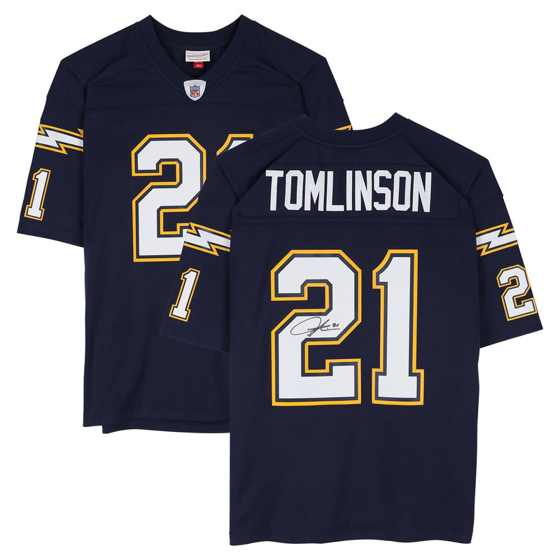 LaDainian Tomlinson San Diego Chargers Autographed Fanatics Authentic Navy Mitchell & Ness 2006 Replica Jersey