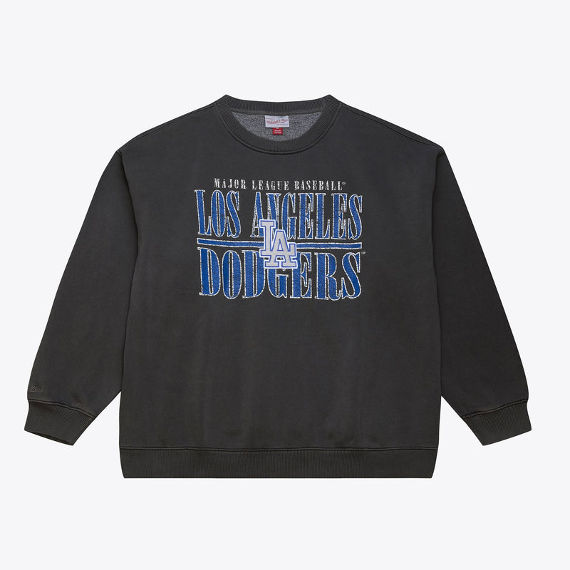 Mitchell & Ness Los Angeles Dodgers Charcoal Downtown Fleece Sweatshirt