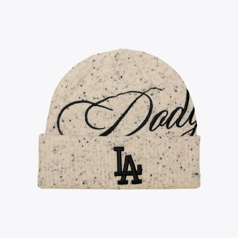 Mitchell & Ness Los Angeles Dodgers Cookies & Cream Cuffed Knit Hat
