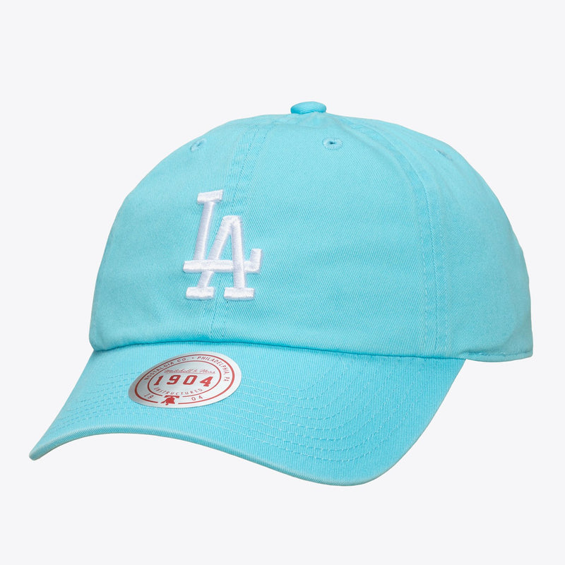 Mitchell & Ness Los Angeles Dodgers Light Blue Pastel Dreams 1904 Dad Adjustable Hat