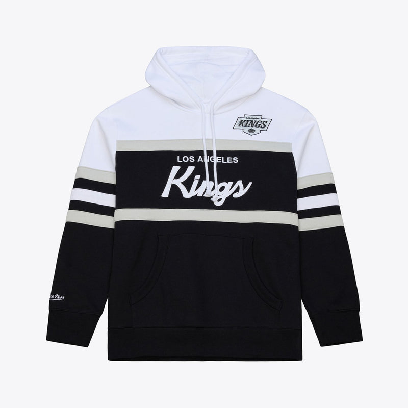 Mitchell & Ness Los Angeles Kings Black Head Coach Hoodie