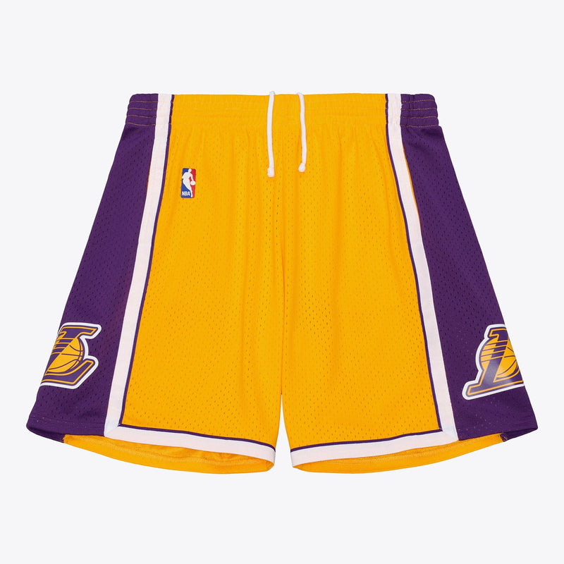 Mitchell & Ness Los Angeles Lakers 2009-10 Gold Swingman Basketball Shorts