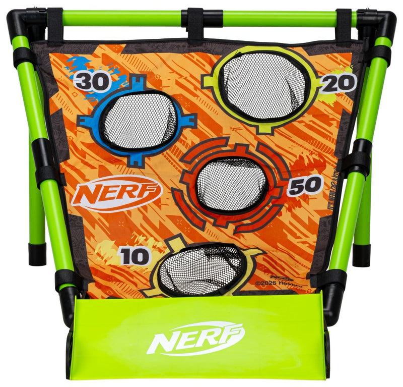 Franklin Sports Nerf Roll n Score Game - Includes 6 Foam Balls