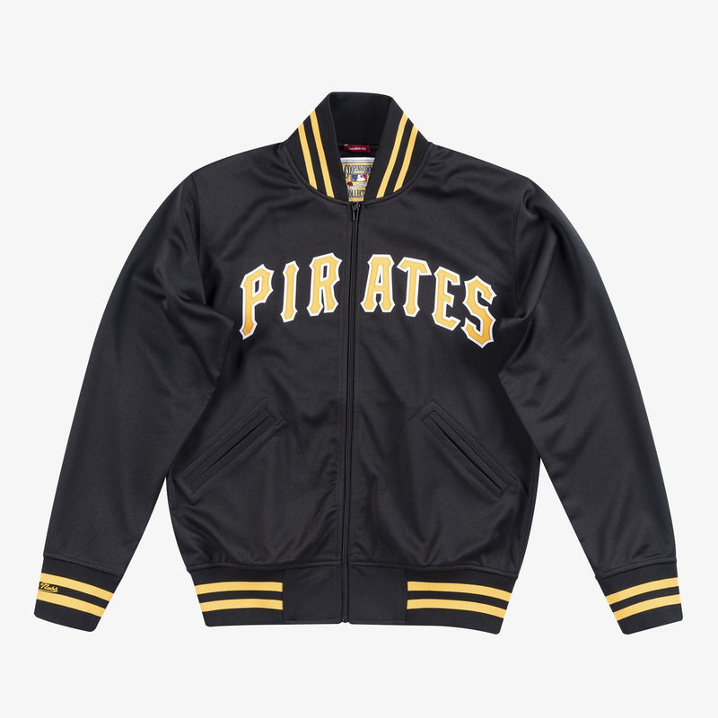 Mitchell & Ness Black Pittsburgh Pirates 1987 Authentic Batting Practice Full-Zip Jacket