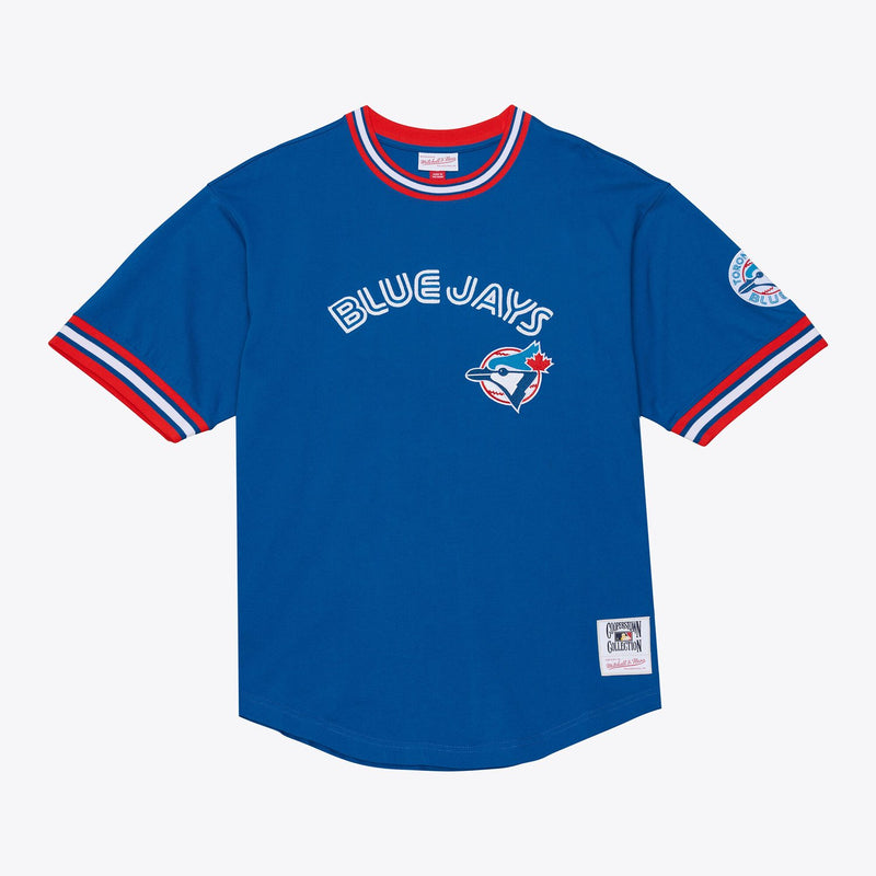 Toronto Blue Jays Mitchell & Ness Wild Pitch Ringer T-Shirt - Blue