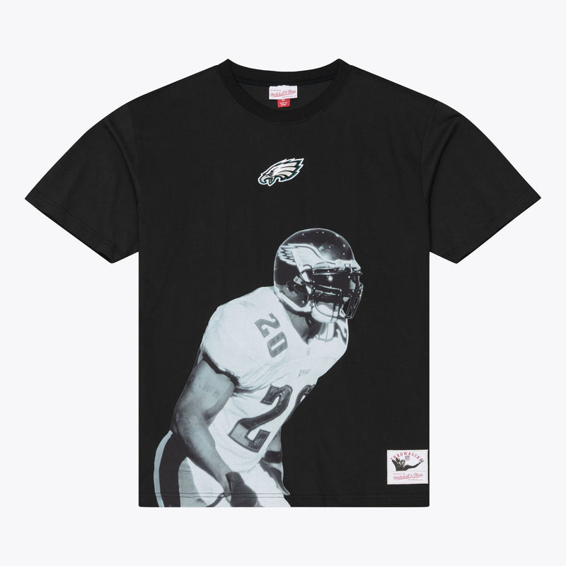 Brian Dawkins Philadelphia Eagles Mitchell & Ness Retired Solo Player T-Shirt - Black