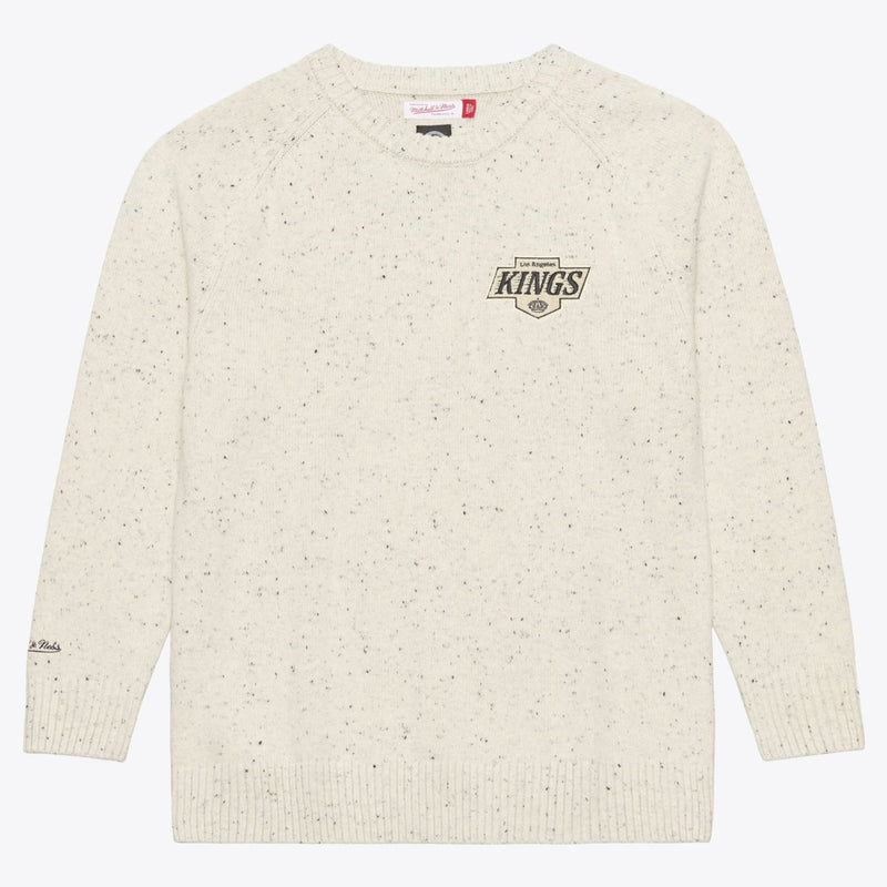 Los Angeles Kings Mitchell & Ness Cookies & Cream Sweater - Cream