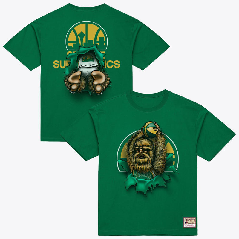 Seattle SuperSonics Mitchell & Ness Breakthrough T-Shirt - Green