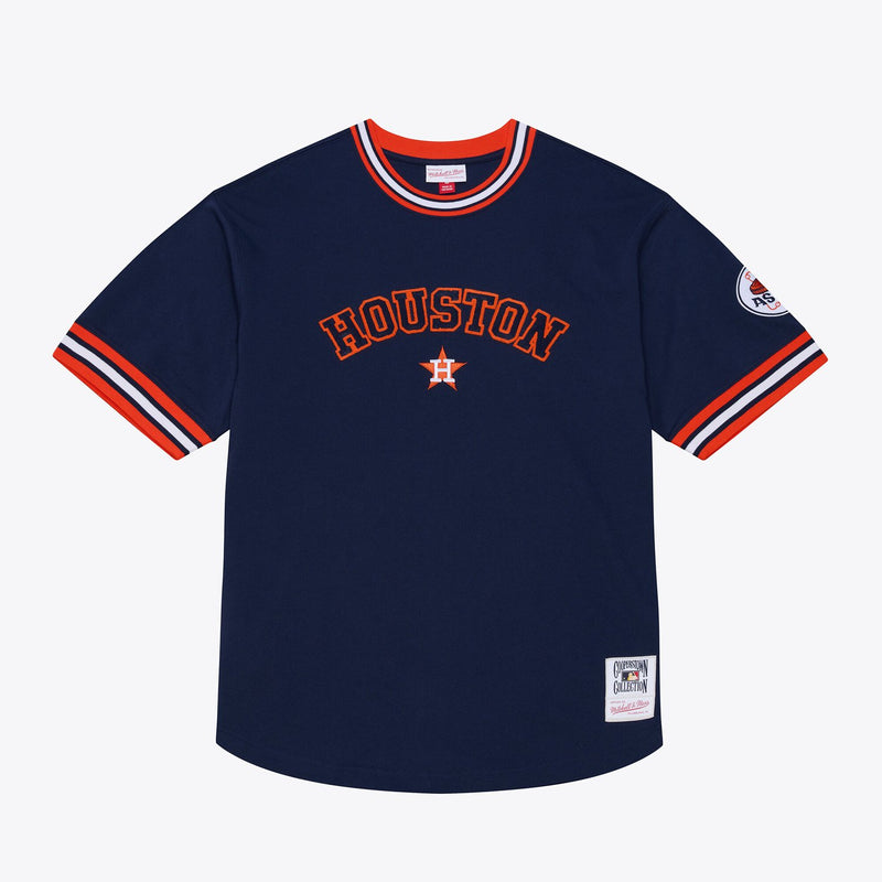 Houston Astros Mitchell & Ness Wild Pitch Ringer T-Shirt - Navy