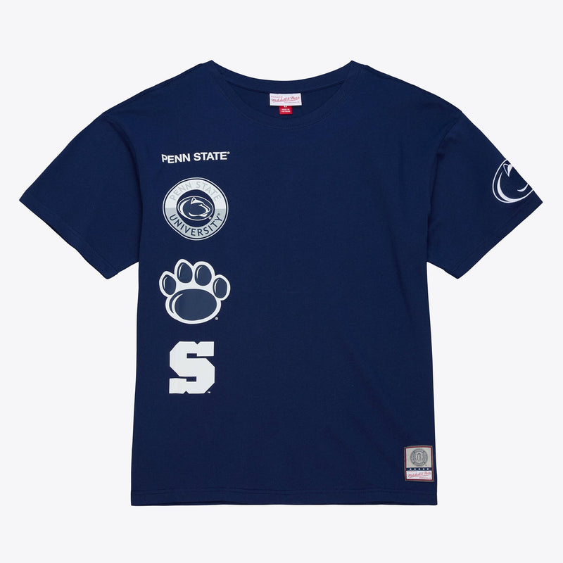 Penn State Nittany Lions Mitchell & Ness Double Clutch Premium T-Shirt - Navy