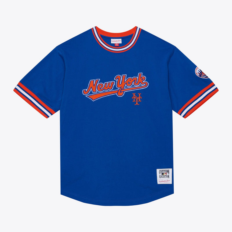 New York Mets Mitchell & Ness Wild Pitch Ringer T-Shirt - Royal