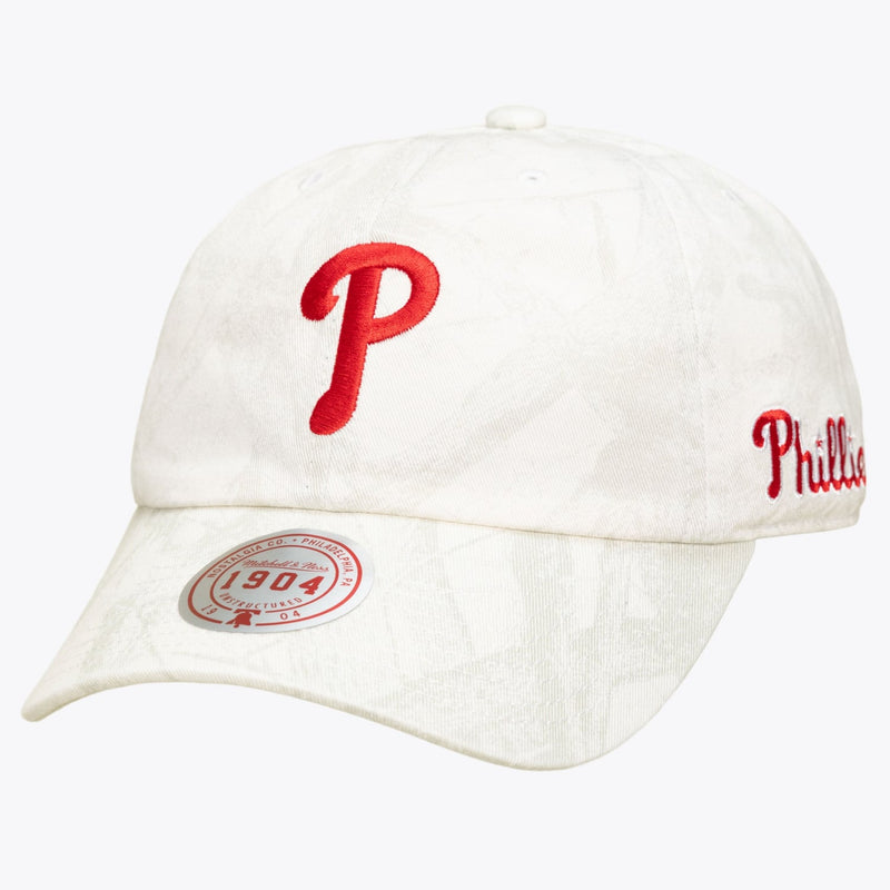 Philadelphia Phillies Mitchell & Ness Ghosted 1904 Adjustable Hat - White