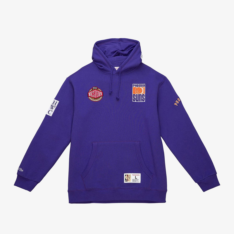 Mitchell & Ness Purple Phoenix Suns City Collection Fleece Pullover Hoodie
