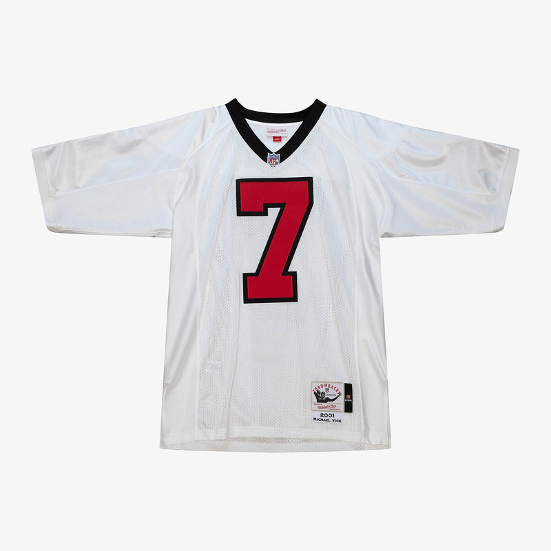 Mitchell & Ness Michael Vick Atlanta Falcons White 2001 Authentic Jersey
