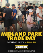 Sports Card Trade Night in New Jersey | Monmouth Cards, Midland Park Trade Day