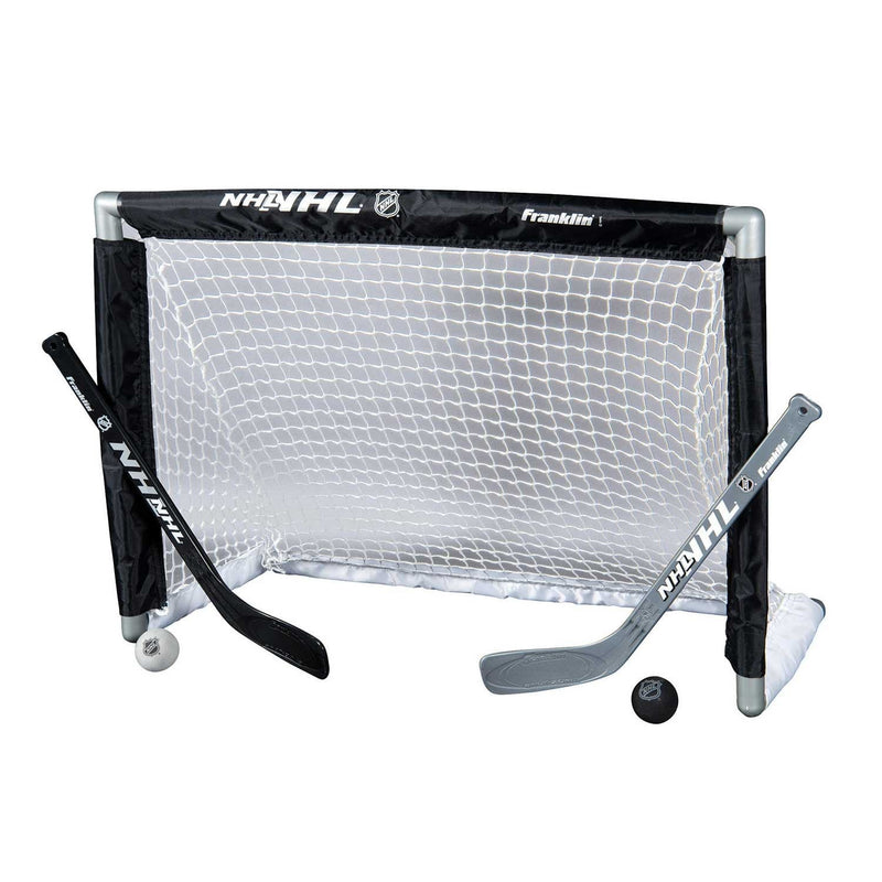 Franklin Sports NHL Mini Hockey Goal Set - 28 x 20 x 12 Inches