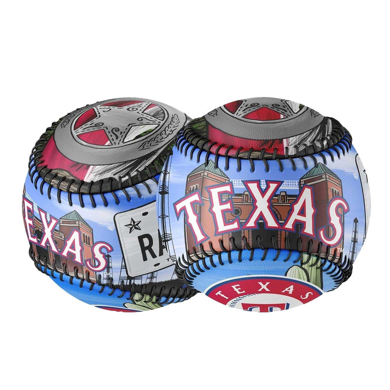 Franklin Sports MLB Texas Rangers Soft Strike Baseball