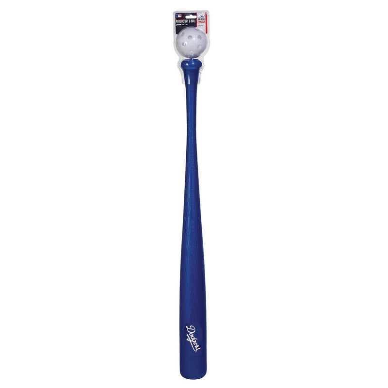 Franklin Sports MLB Los Angeles Dodgers Plastic Bat and Ball Set