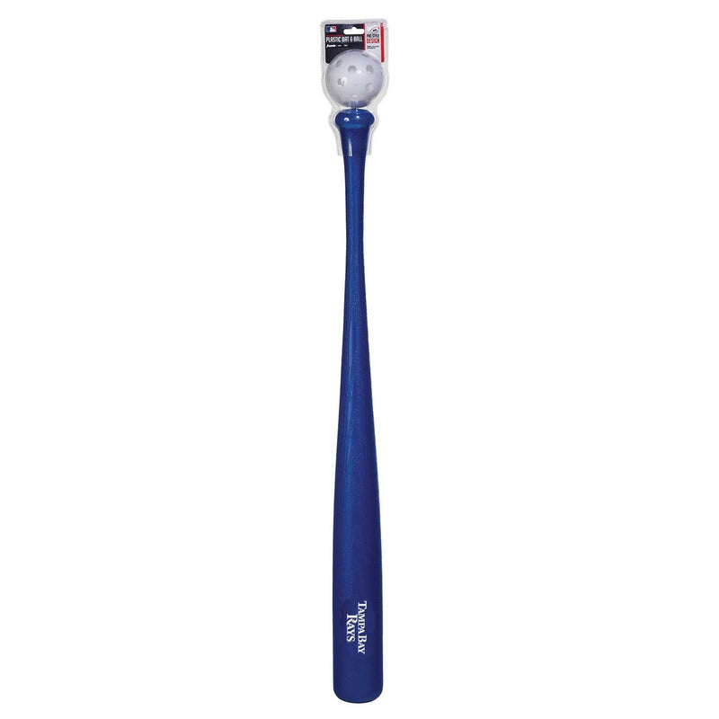 Franklin Sports MLB Tampa Bay Rays Plastic Bat and Ball Set