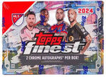 2024 Topps Finest MLS Soccer Hobby Box