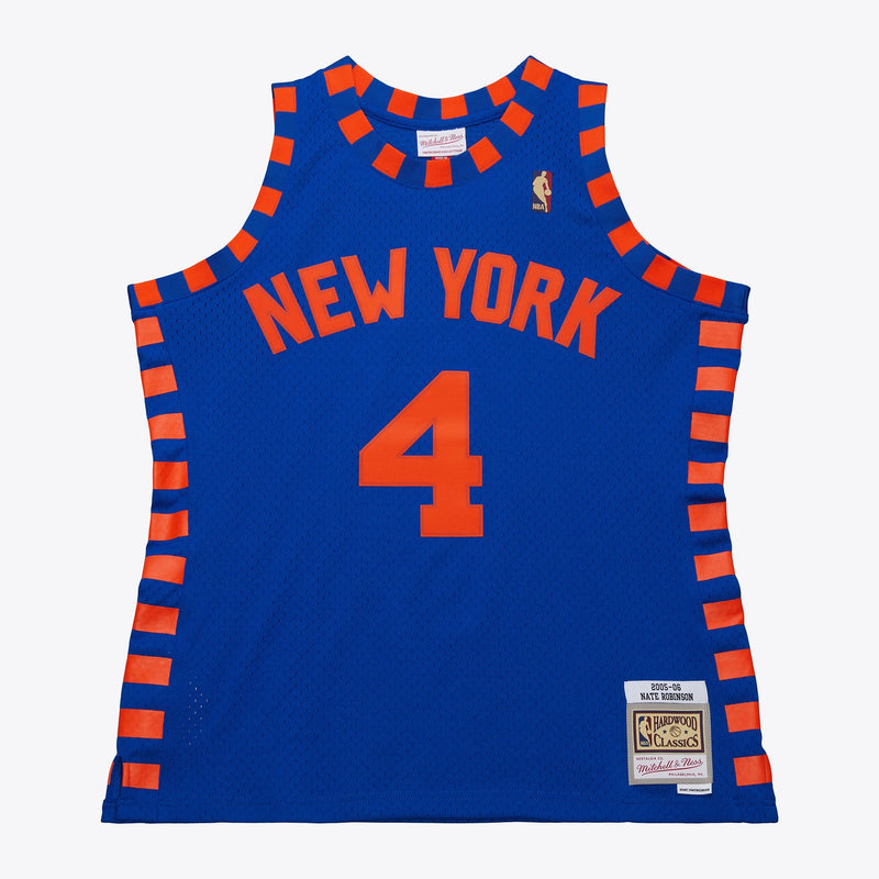 Mitchell & Ness Nate Robinson New York Knicks 2005-06 Blue Swingman Jersey