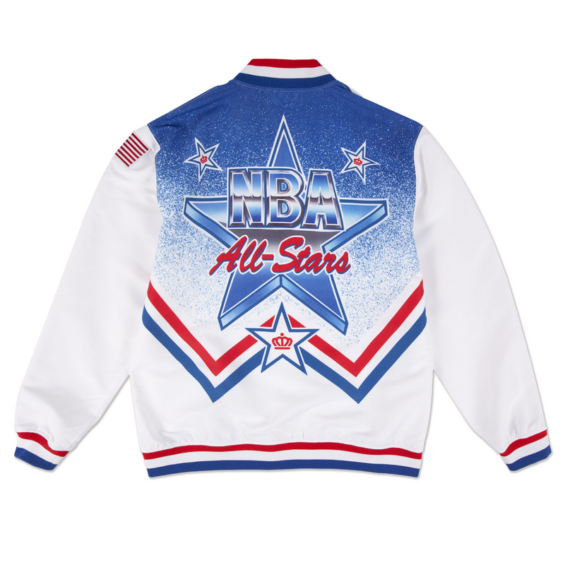 Mitchell & Ness All-Star White Authentic Warm-Up Jacket 91