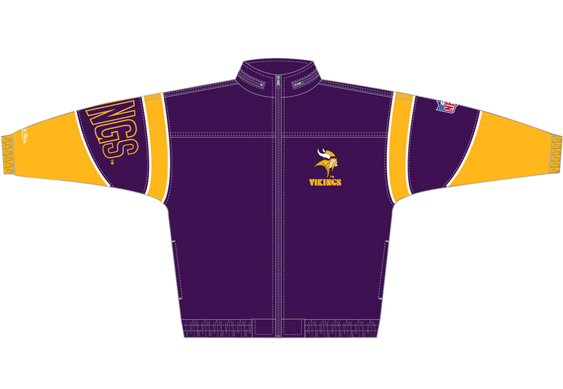 Mitchell & Ness Minnesota Vikings 1992 Purple Sideline Jacket