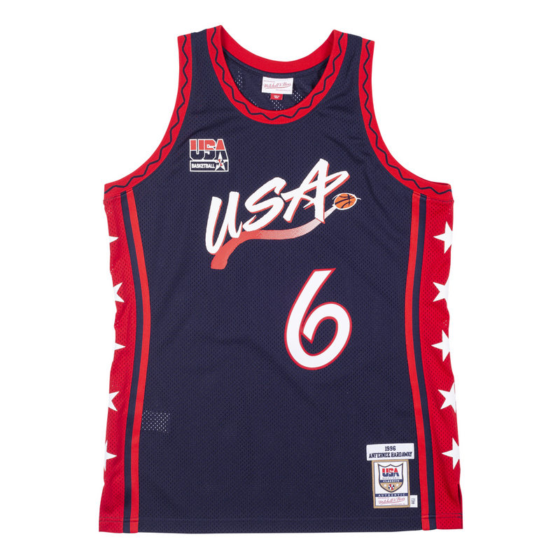 Mitchell & Ness Penny Hardaway Team USA 1996 Navy Authentic Jersey