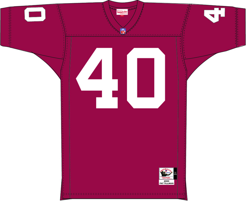 Mitchell & Ness Pat Tillman Arizona Cardinals 2000 Crimson Tide Authentic Jersey