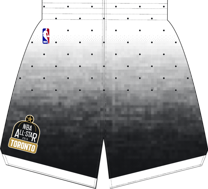 Mitchell & Ness NBA All-Star 2016 White/Black USA Shorts