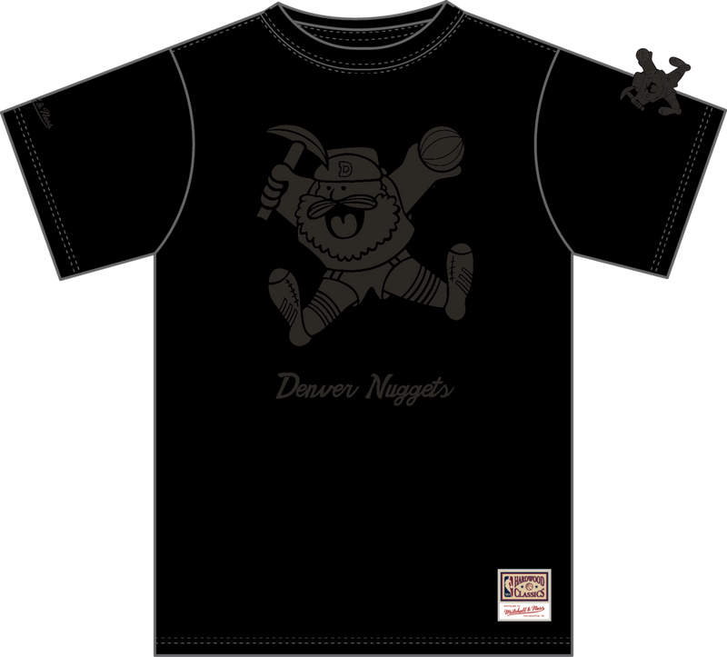 Mitchell & Ness Denver Nuggets Black Phantom T-Shirt