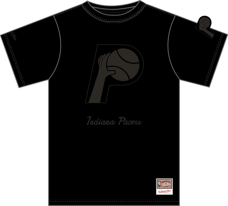 Mitchell & Ness Indiana Pacers Black Phantom T-Shirt