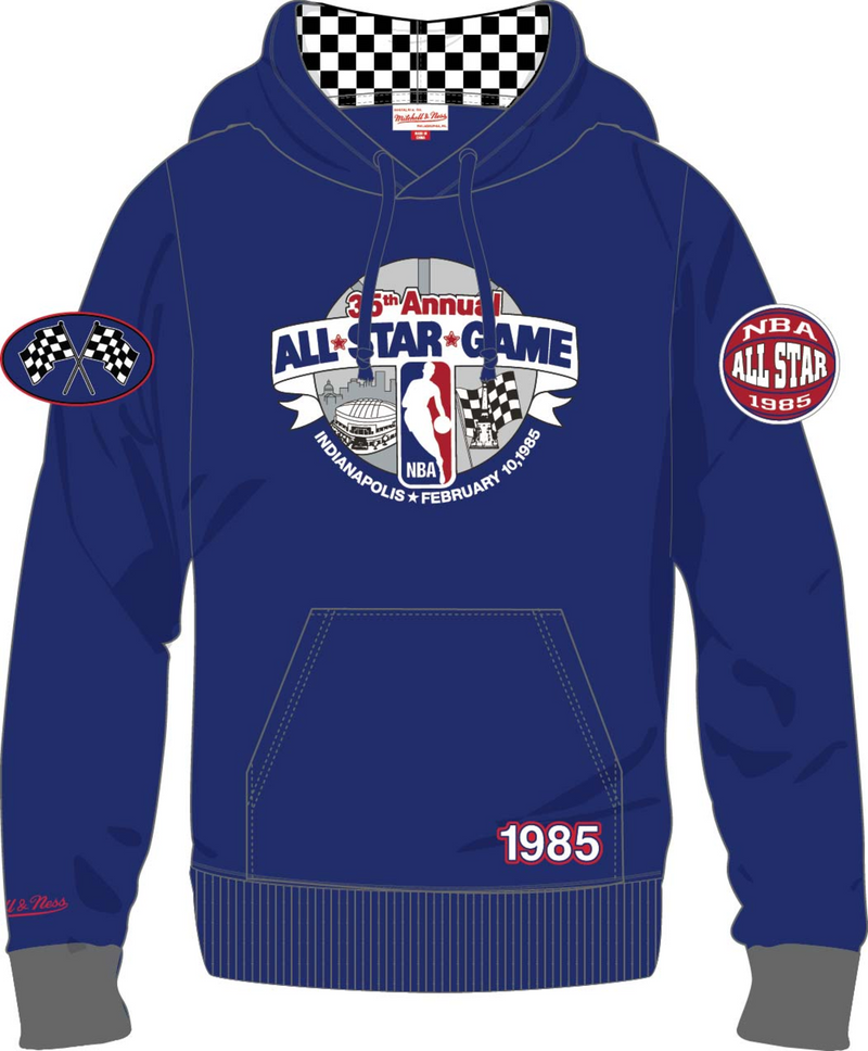 Mitchell & Ness All-Star 1985 Royal City Edition Fleece Hoodie