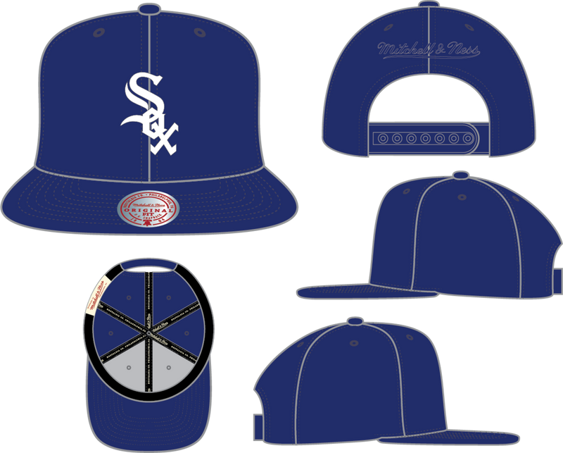Mitchell & Ness Chicago White Sox Royal & OG Snapback Hat