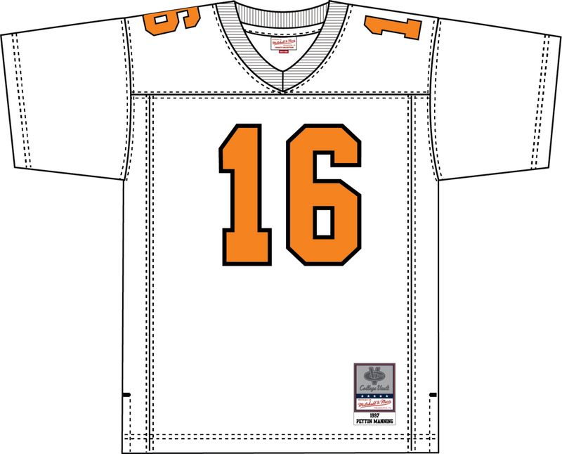 Mitchell & Ness Peyton Manning Peyton Manning Tennessee Volunteers 2003 White Jersey