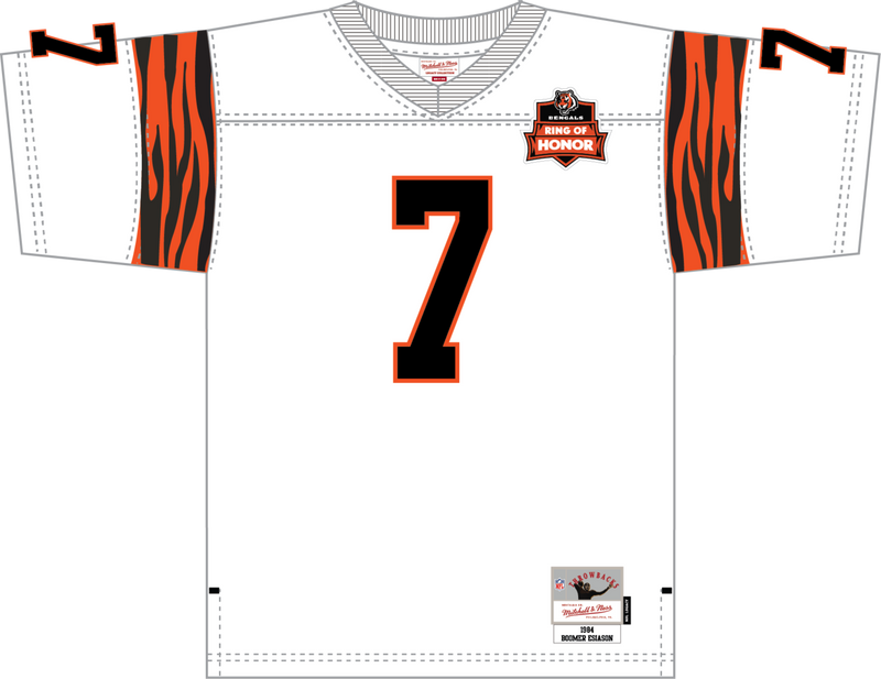 Mitchell & Ness Boomer Esiason Boomer Esiason Cincinnati Bengals 1984 White Jersey
