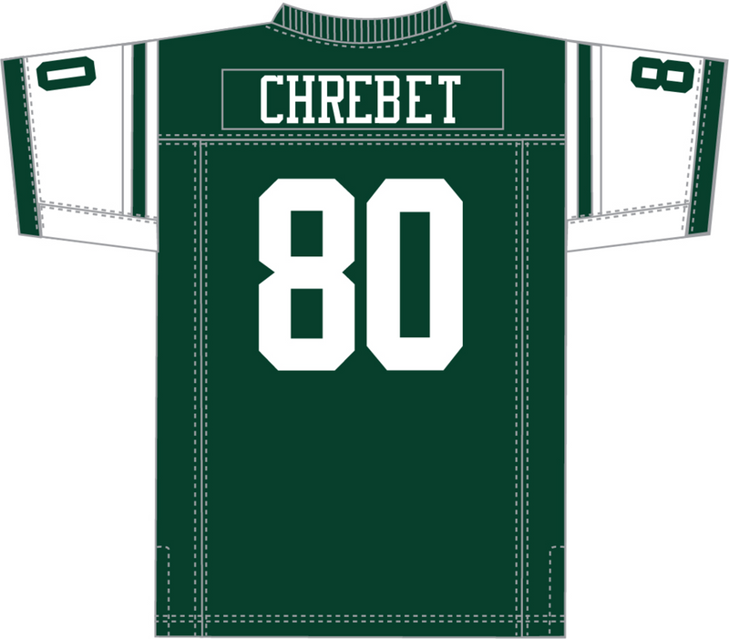 Mitchell & Ness Wayne Chrebet New York Jets 2000 Dark Green Legacy Jersey
