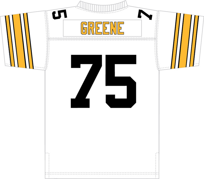 Mitchell & Ness Joe Greene Pittsburgh Steelers 1976 White Legacy Jersey