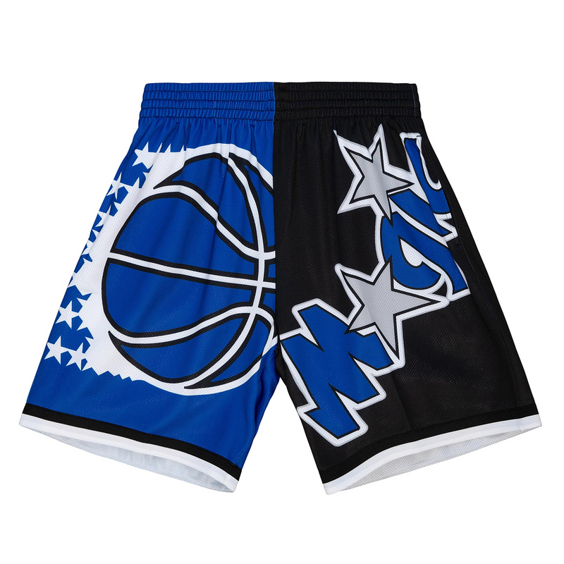 Mitchell & Ness Orlando Magic Blue Big Face Fashion Shorts 5.0