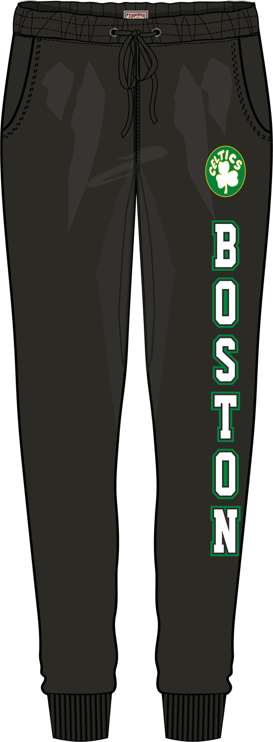 Mitchell & Ness Women's Boston Celtics Black W City Joggers