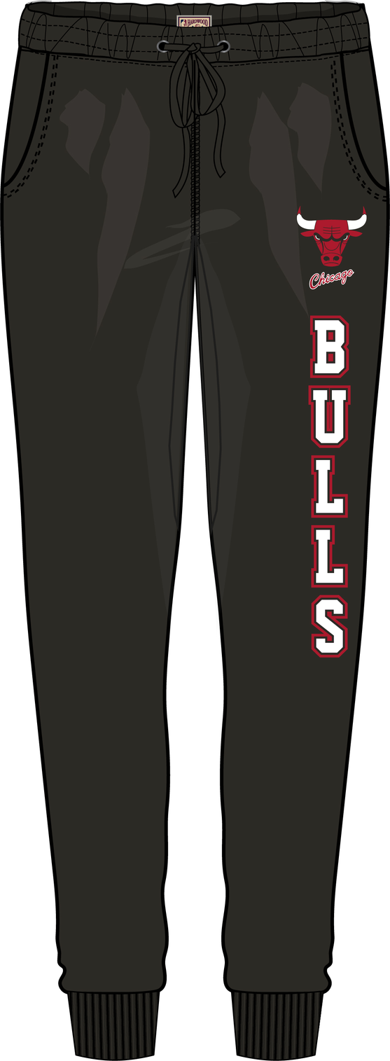 Mitchell & Ness Women's Chicago Bulls Black City Joggers