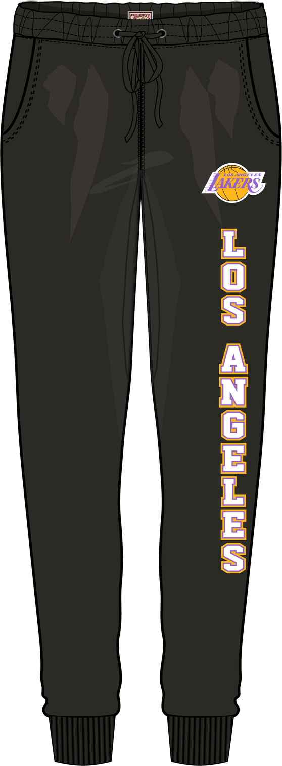 Mitchell & Ness Women's Los Angeles Lakers Black W City Joggers