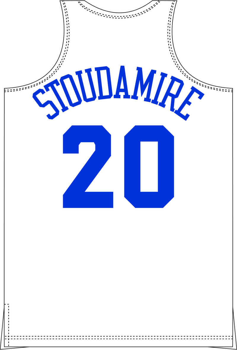 Mitchell & Ness Damon Stoudamire Toronto Raptors 1996 White Swingman Jersey