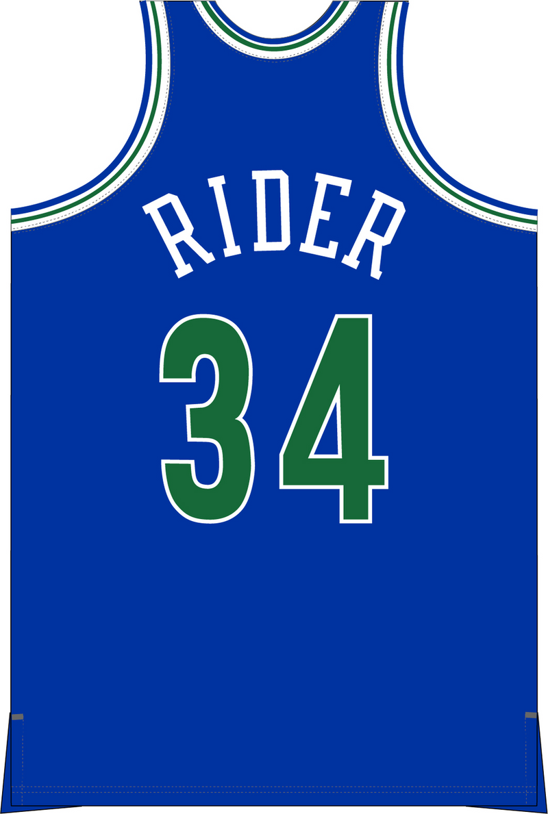 Mitchell & Ness Isaiah Rider Jr Minnesota Timberwolves 1993 Magic Blue Dark Jersey