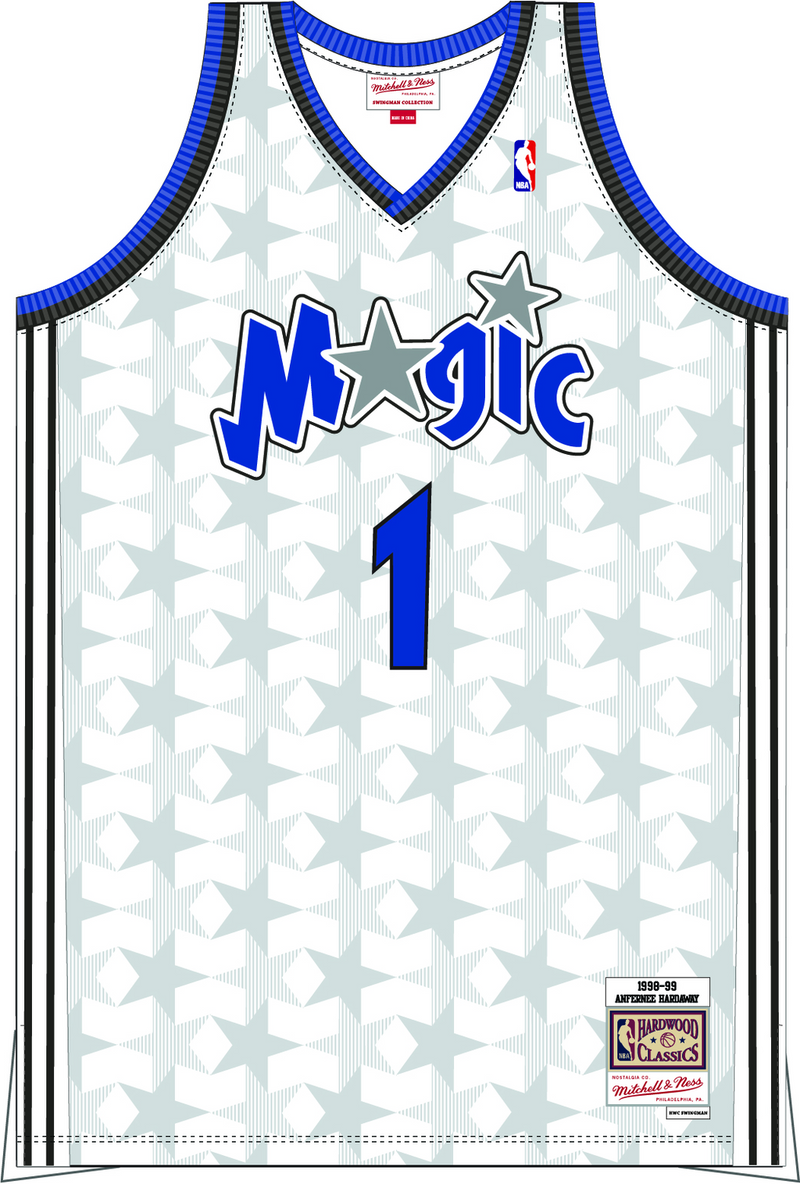 Mitchell & Ness Anfernee Hardaway Orlando Magic 1998 White Jersey